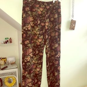 vintage “First Option” polyester dress pants